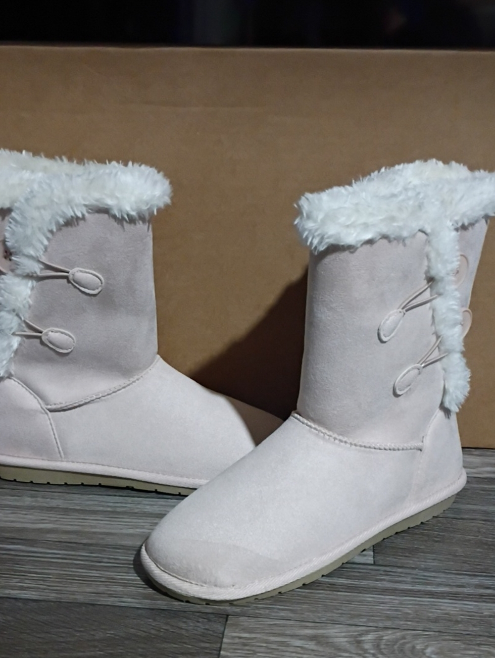 Sugar Women’s Faux-Fur Winter Boots - Blush